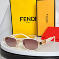 SELLERIA RECTANGULAR FRAME SUNGLASSES FD8131 IN ACETATE