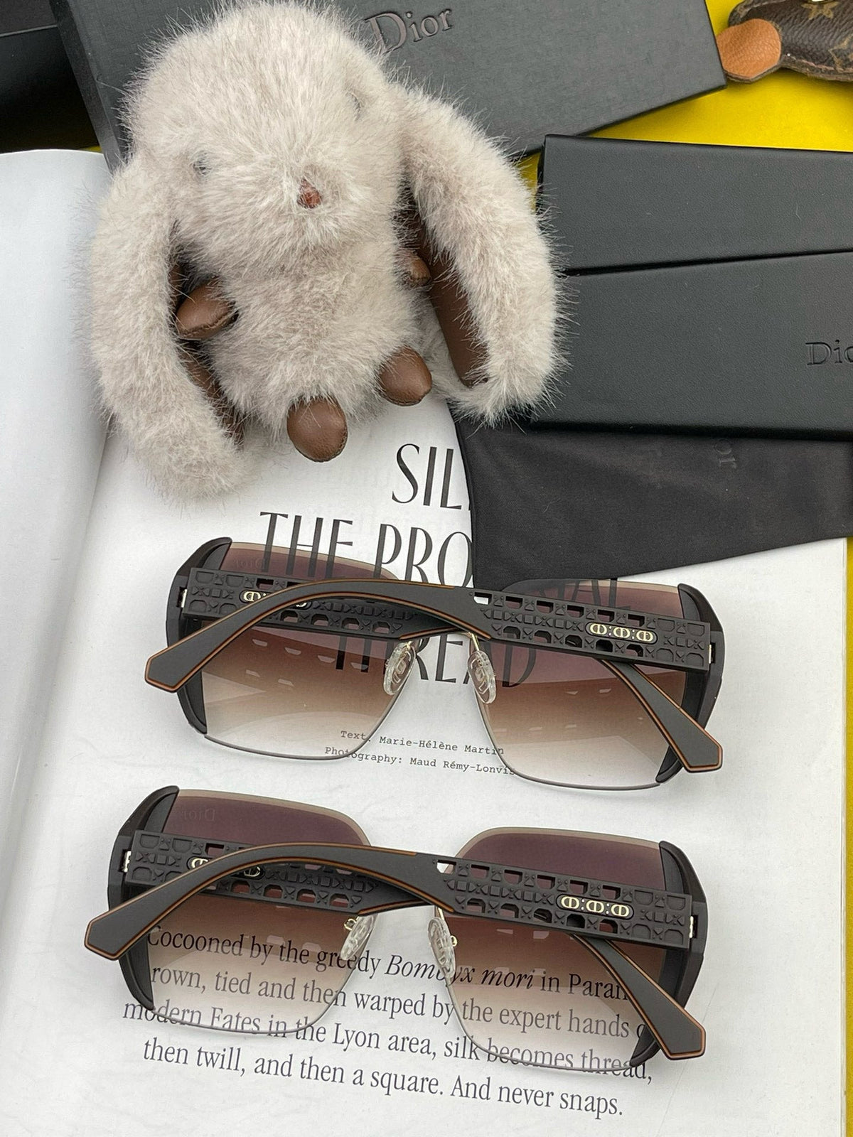 DIOR MONTAIGNE SQUARE SUNGLASS CD5296 IN ACETATE