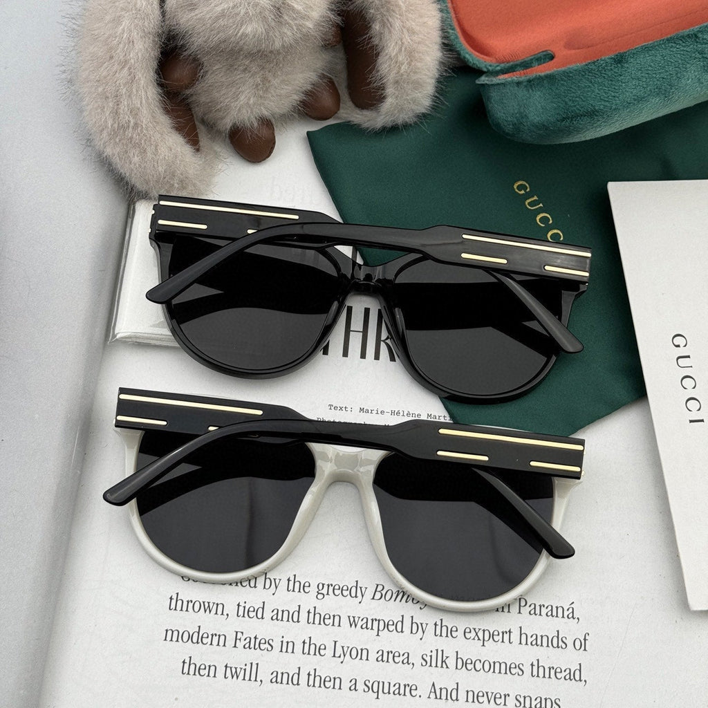 ROUND FRAME SUNGLASSES G6752 IN ACETATE