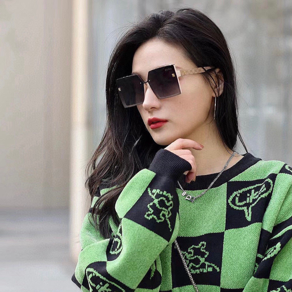 GEOMETRIC FRAME SUNGLASSES G50195 IN ACETATE