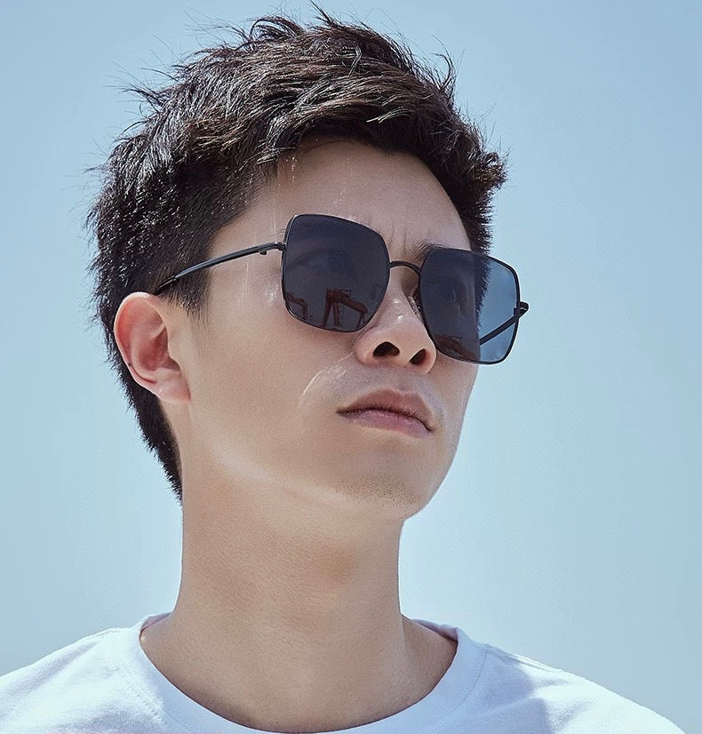 SQUARE FRAME SUNGLASSES G2374 IN METAL