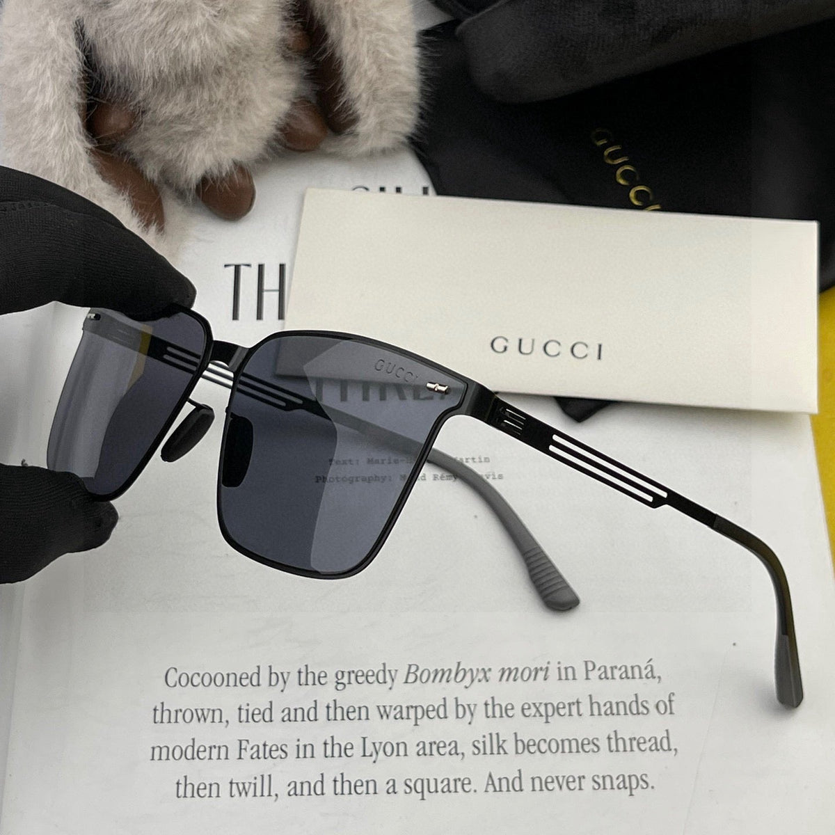 BUTTERFLY FRAME SUNGLASSES G176 IN METAL