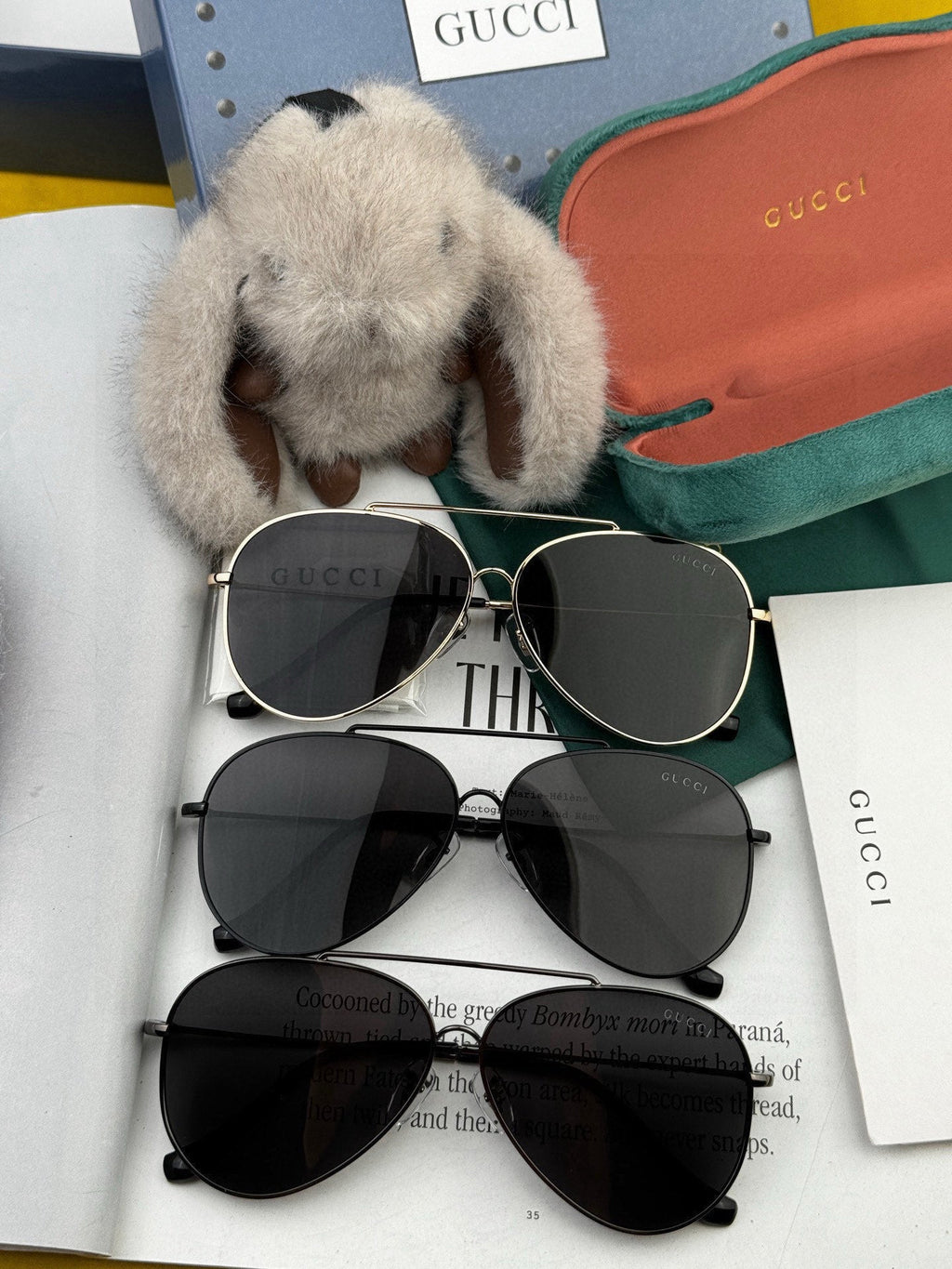 AVIATOR FRAME SUNGLASSES G2203 IN METAL