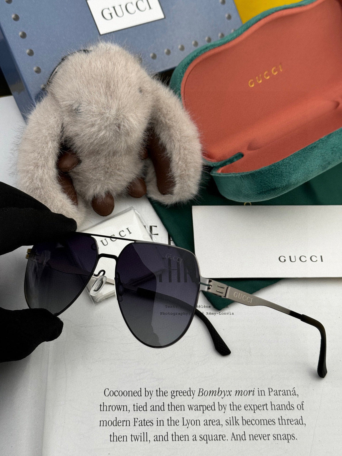 AVIATOR FRAME SUNGLASSES G41805 IN METAL