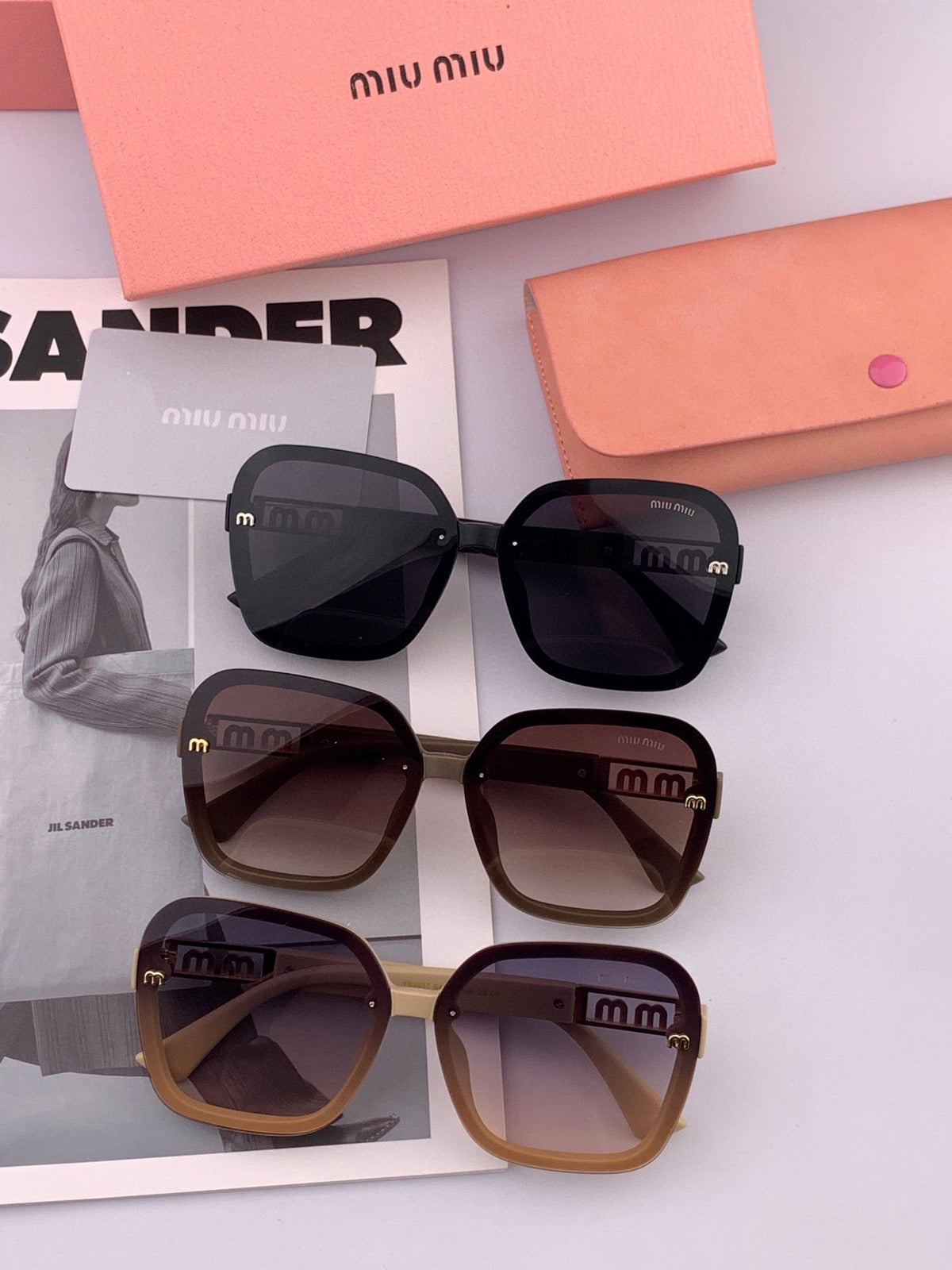 RUNWAY SQUARE SUNGLASSES M7303 IN ACETATE