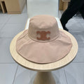 CELINE 25S BUCKET HAT 735012 IN BEIGE