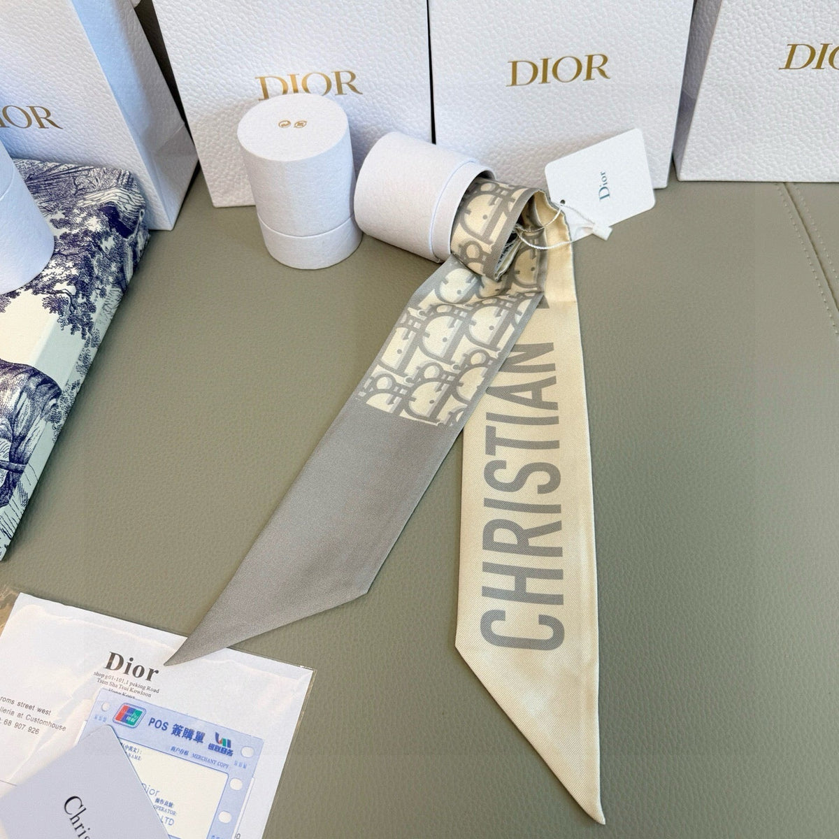 DIOR TWILLY 100 CM IN SILK 714358