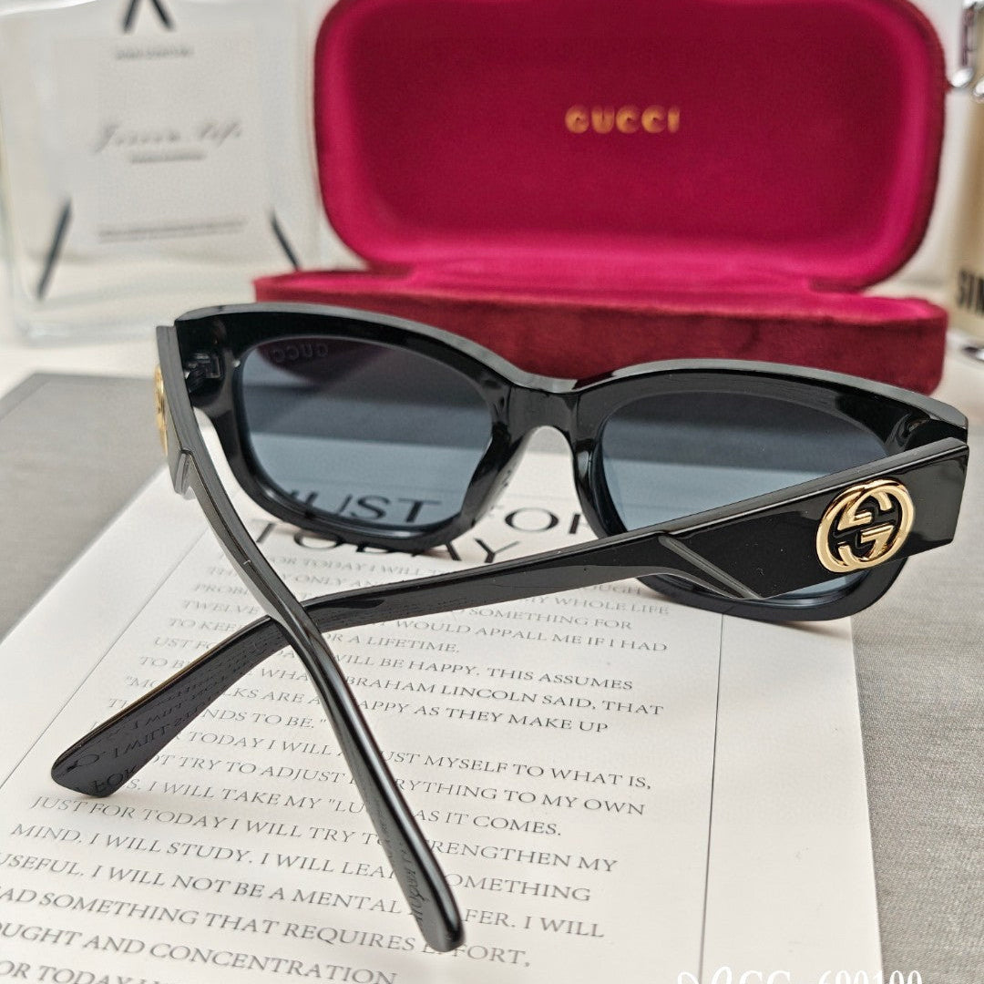 EMBOSSED LOGO OVAL FRAME SUNGLASSES 69100 IN ACETATE