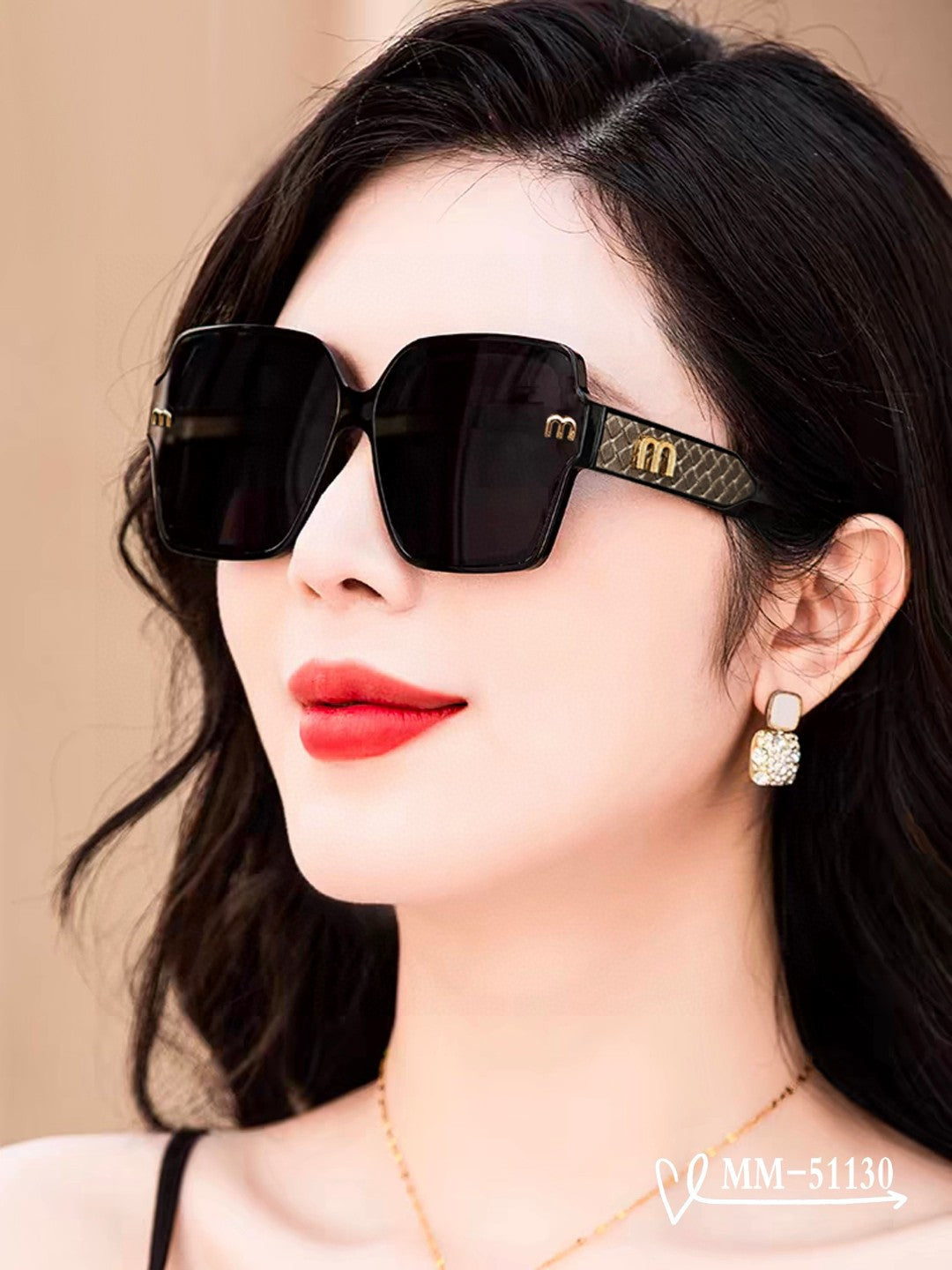 RUNWAY SQUARE SUNGLASSES 51130 IN ACETATE