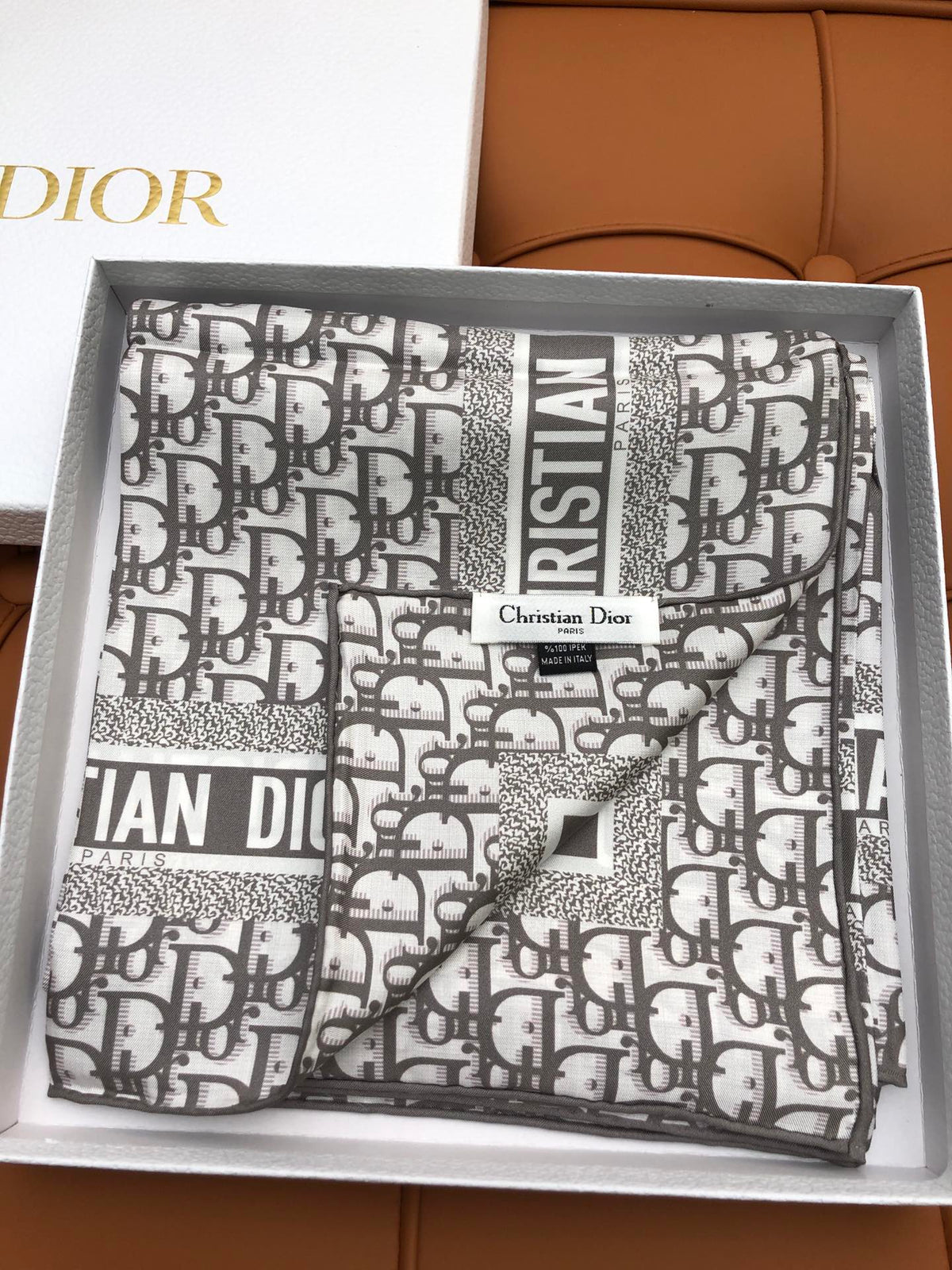 DIOR SCARF 90 IN SILK 704590