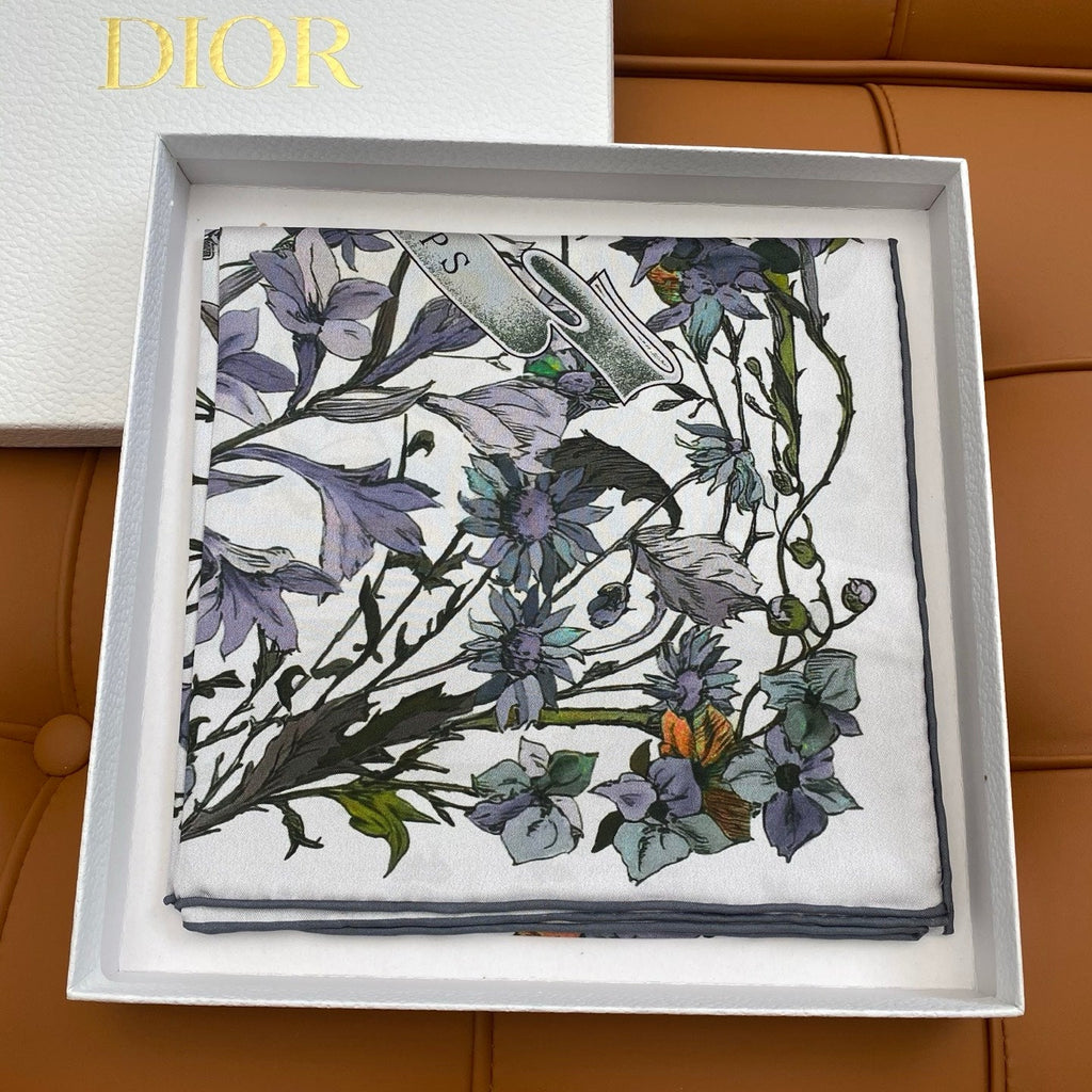 DIOR SCARF 90 CM IN SILK FABRIC 703661