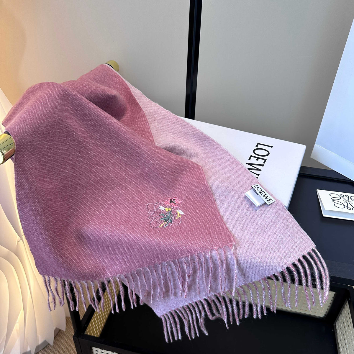 LOEWE 25S SCARF 180 IN CASHMERE 858194