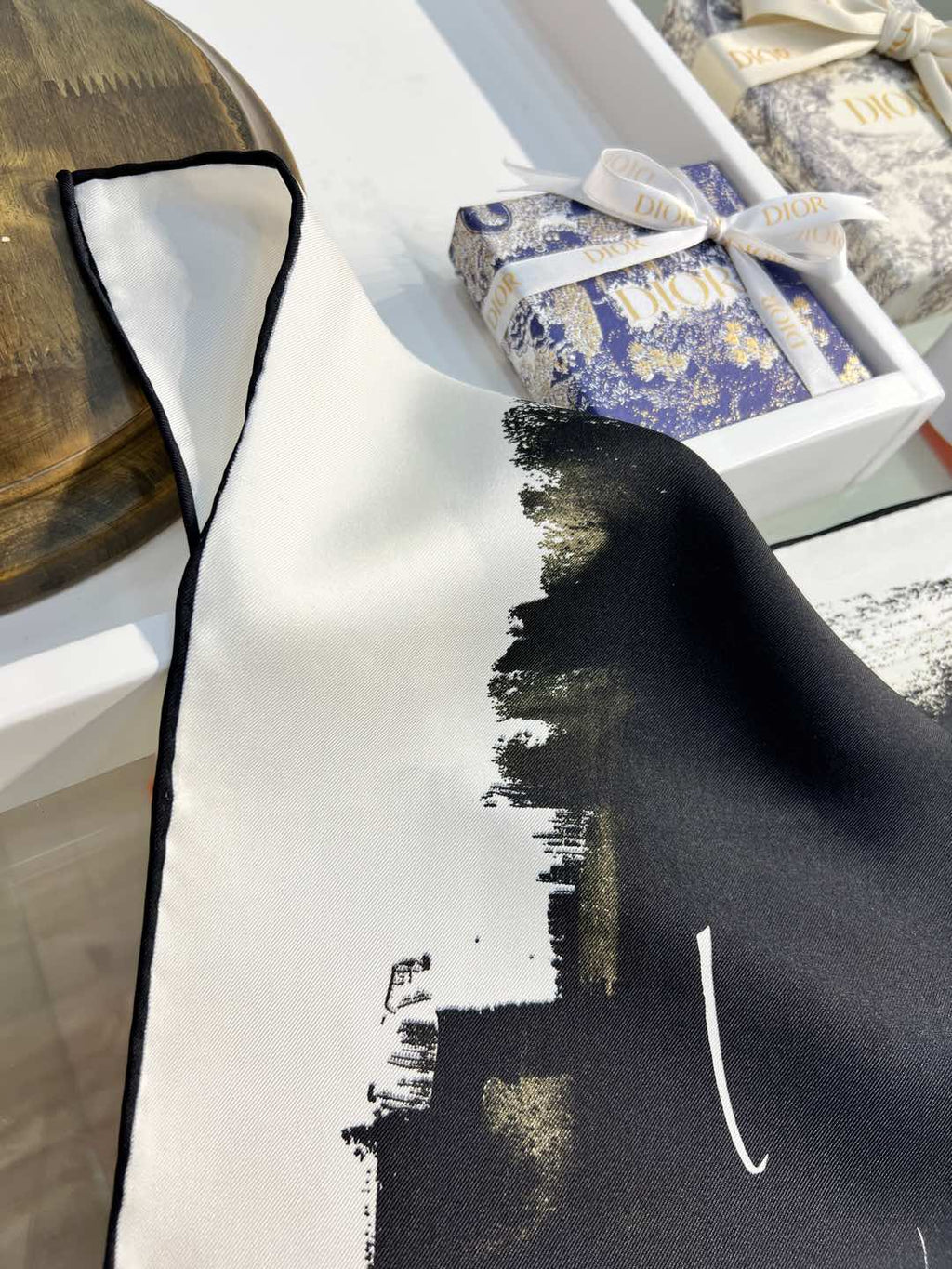 DIOR SCARF 90 CM IN SILK 603566