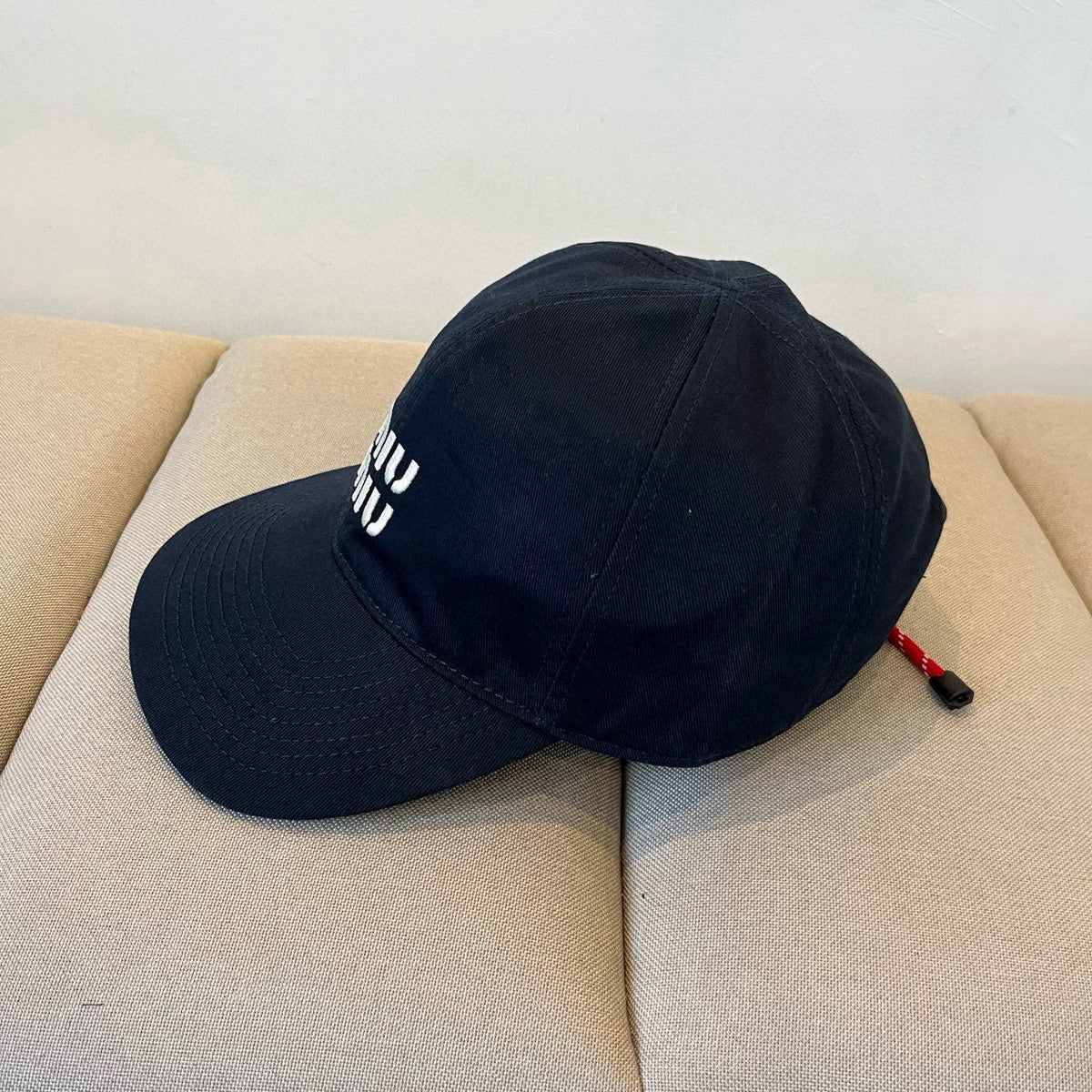 MM BASEBALL CAP IN NAVY BLUE KHAKI FABRIC STYLE 5