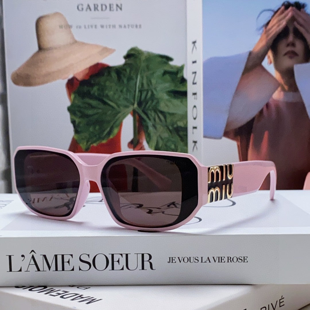 GLIMPSE SUNGLASSES 576817 IN PINK ACETATE
