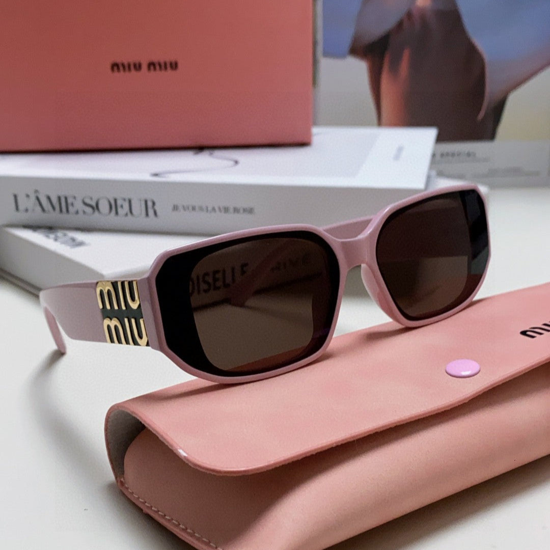 GLIMPSE SUNGLASSES 576817 IN PINK ACETATE