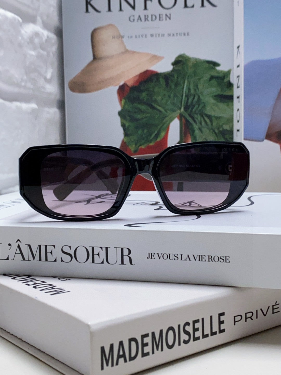 GLIMPSE SUNGLASSES 576818 IN BROWN ACETATE