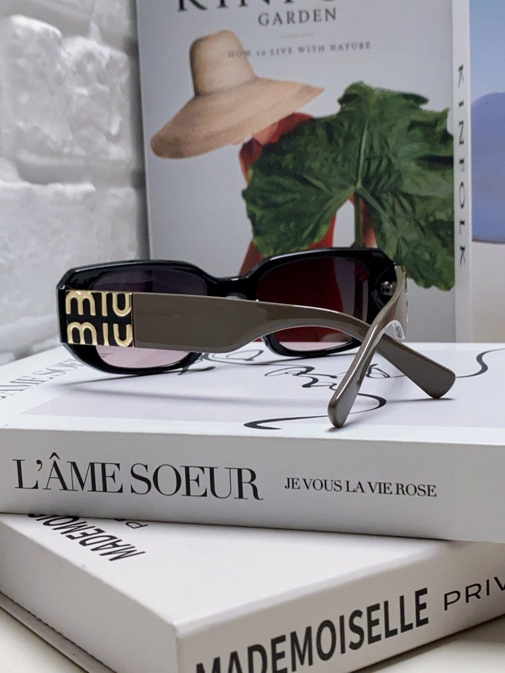 GLIMPSE SUNGLASSES 576818 IN BROWN ACETATE