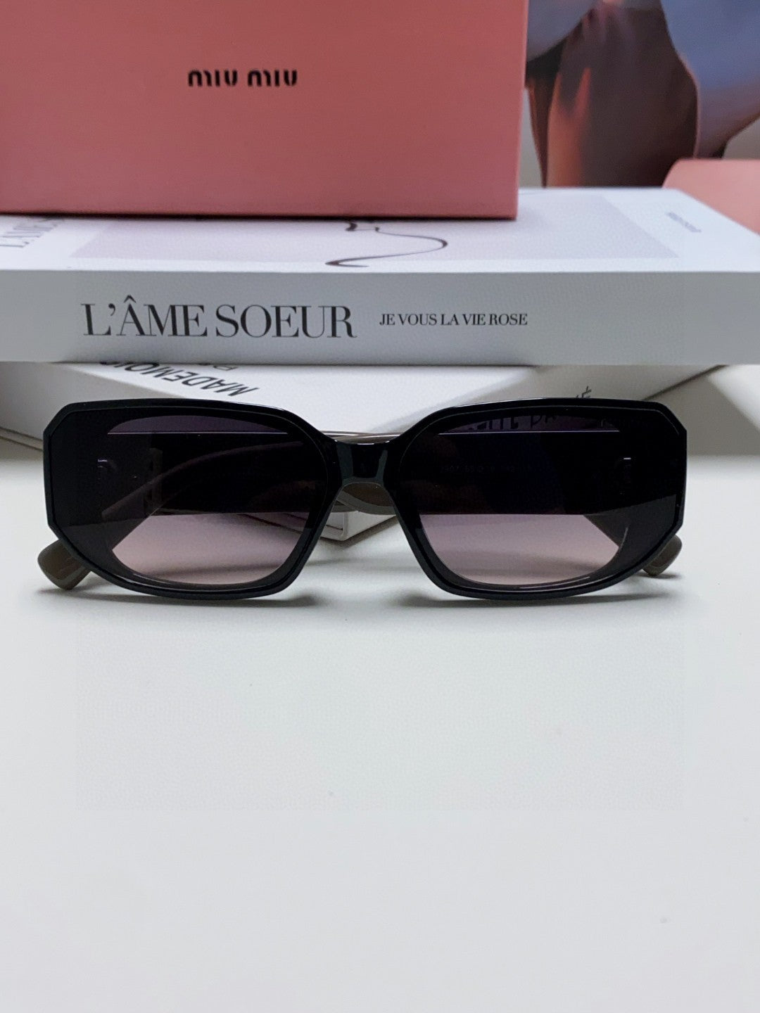 GLIMPSE SUNGLASSES 576818 IN BROWN ACETATE