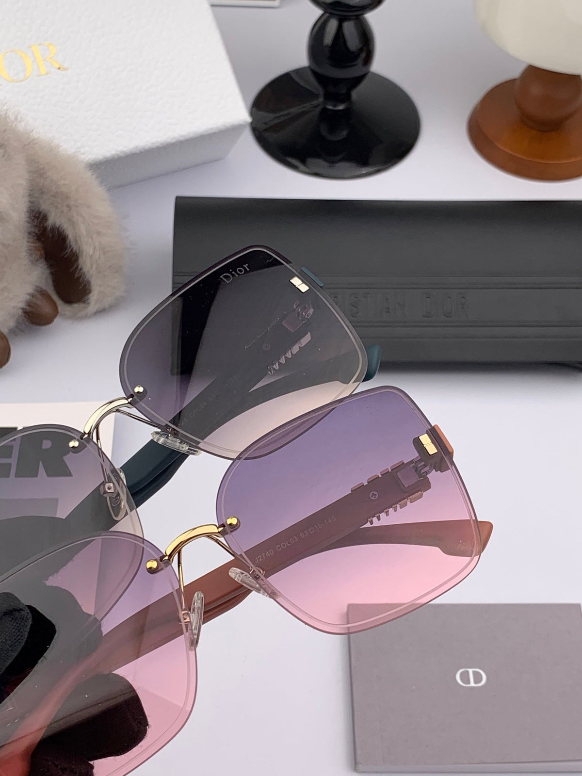 DIOR SIGNATURE SUNGLASS 575718 IN ACETATE