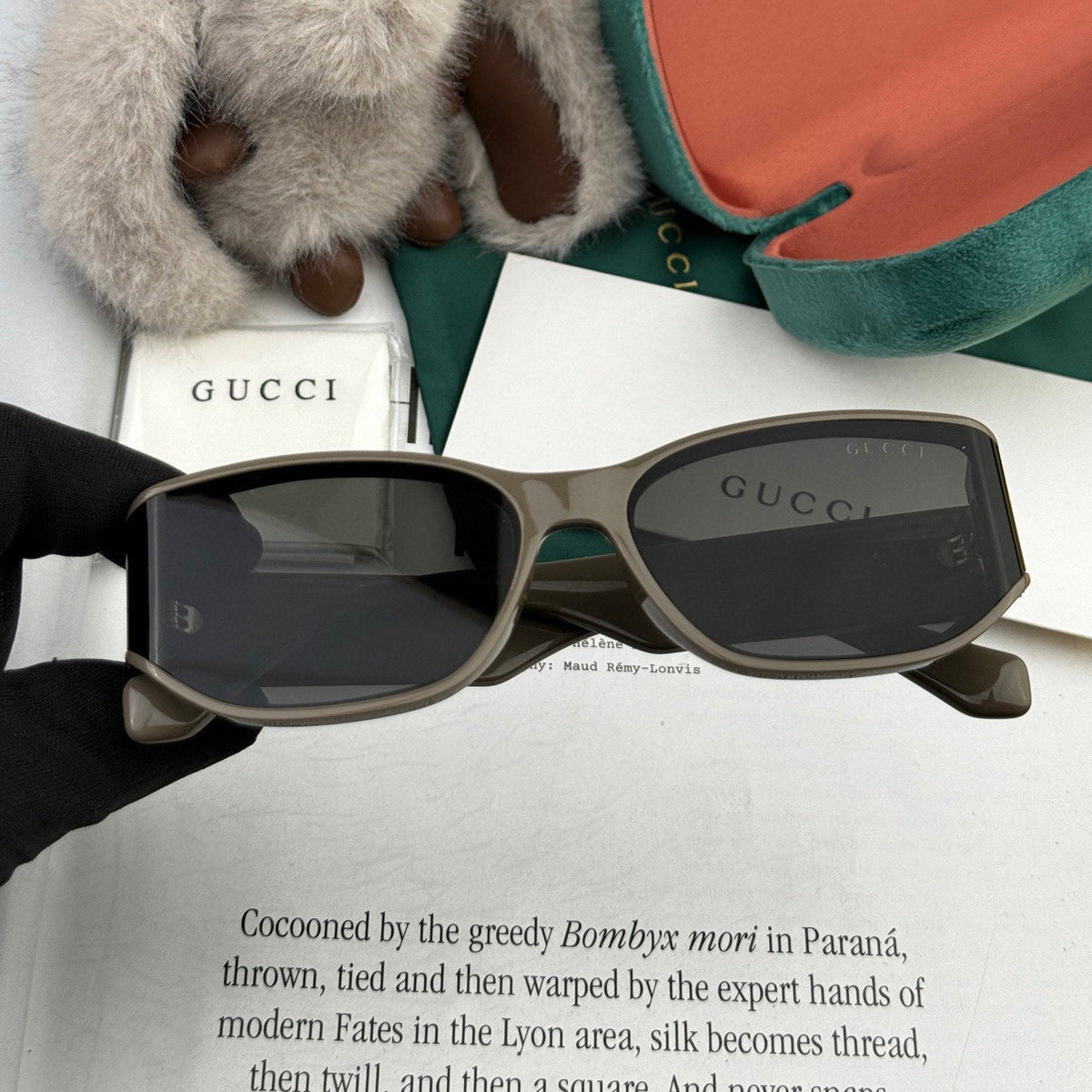 GEOMETRIC FRAME SUNGLASSES G0317 IN ACETATE