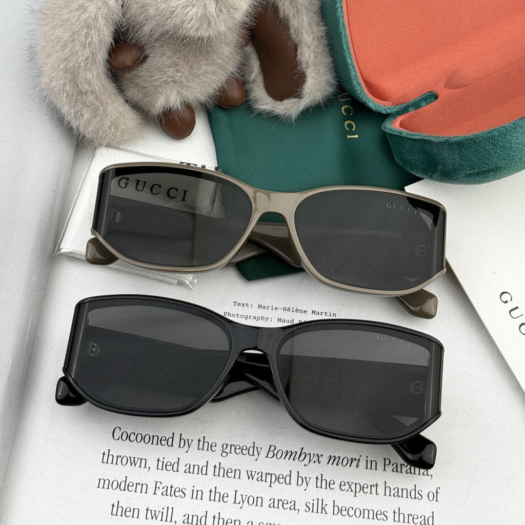 GEOMETRIC FRAME SUNGLASSES G0317 IN ACETATE